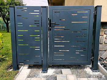 Laserem vypalované ploty